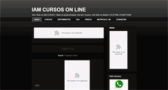 Desktop Screenshot of iamcursos.com